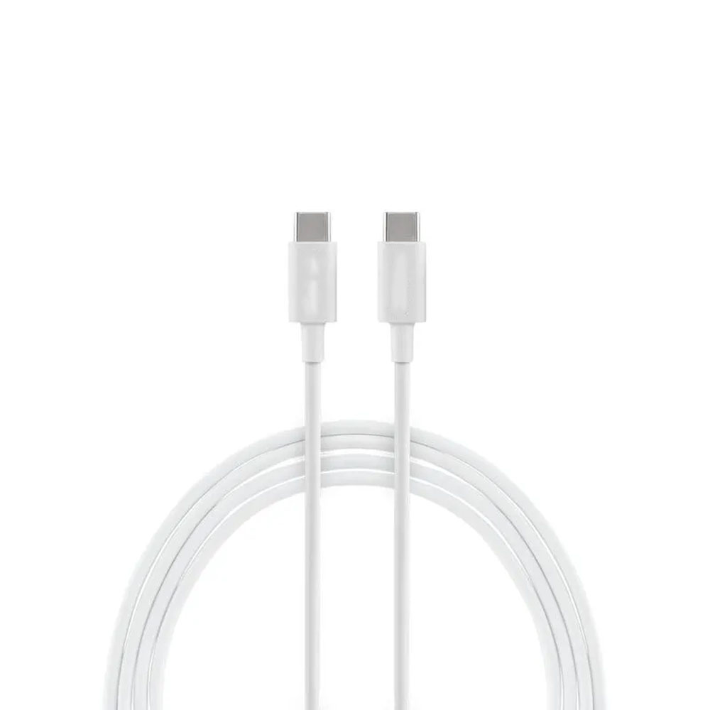 Foto 3 de Cabo 2 pontas tipo c flexível 45w 1 metro branco letron