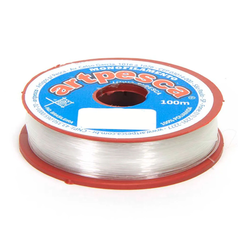 Foto 3 de Fio nylon pesca 0,35mm 1 unidade 100mt artpesca