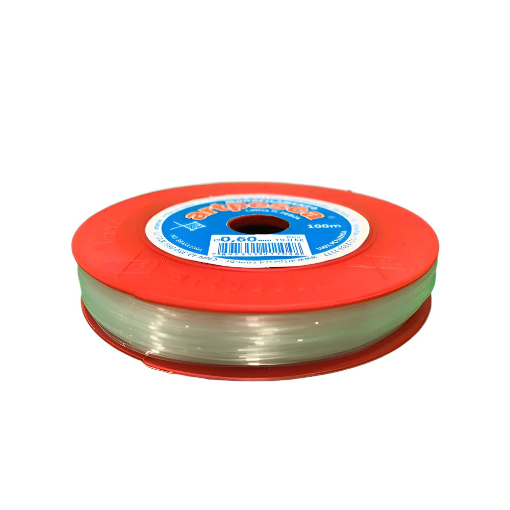 Foto 2 de Fio nylon pesca 0,60mm 1 unidade 100mt artpesca