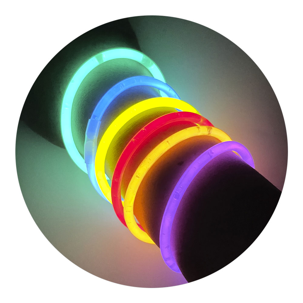 Foto 2 de Pulseira neon balada festa bastão com 50 unidades make+