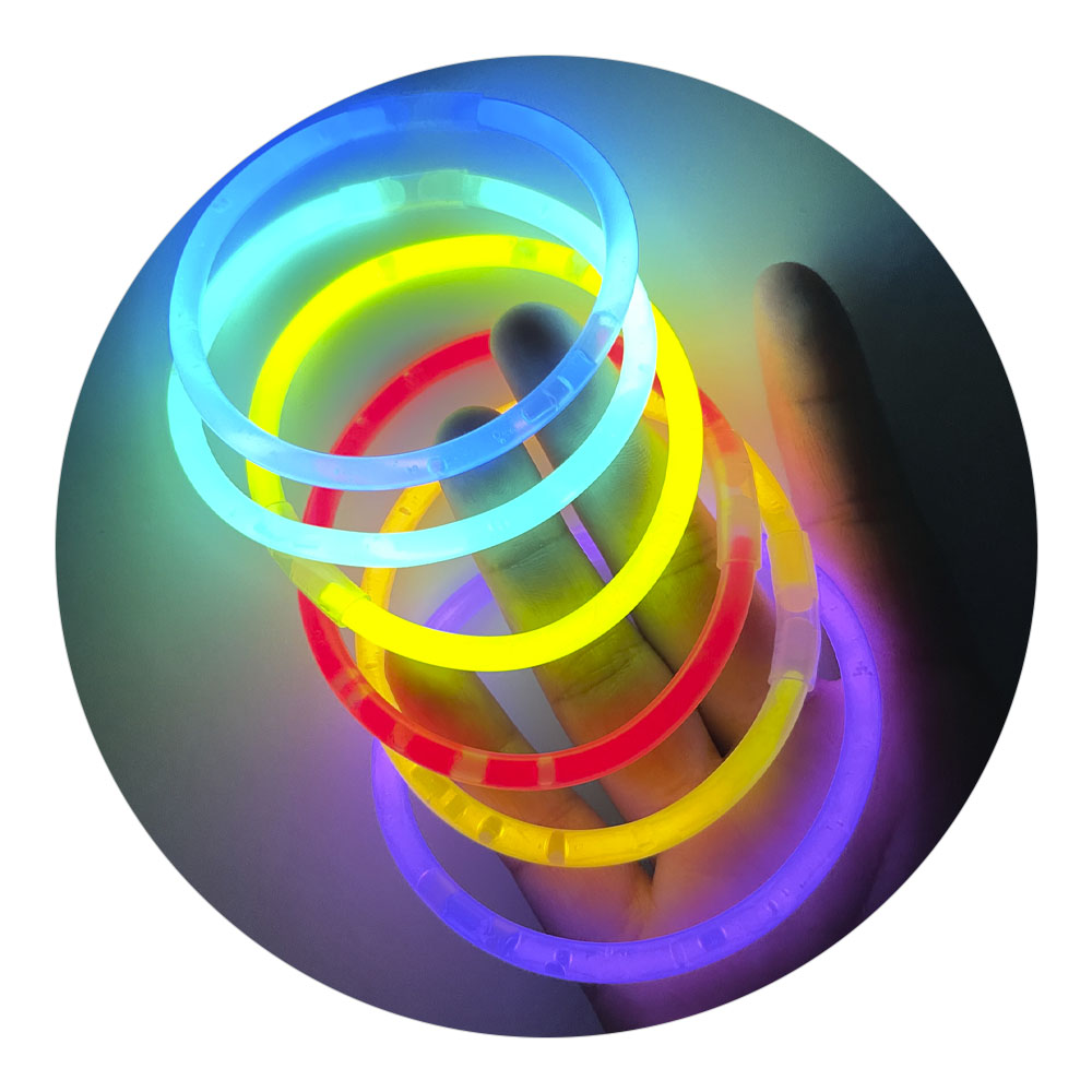 Foto 3 de Pulseira neon balada festa bastão com 50 unidades make+