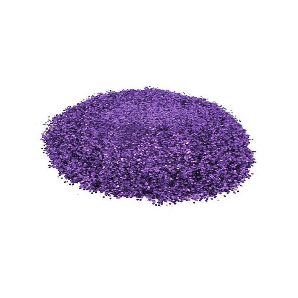 Foto 2 de Glitter pote brilho poliéster 3g violeta make+
