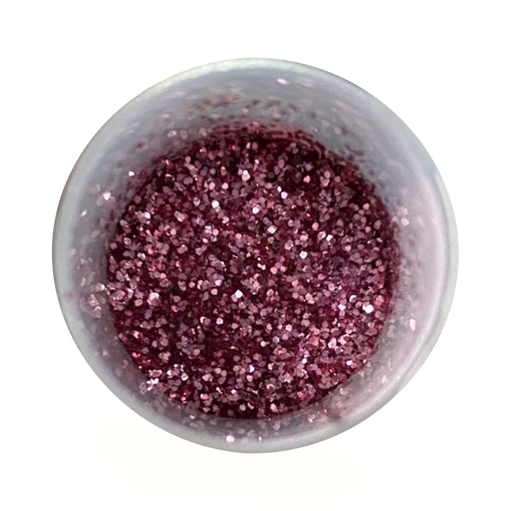 Foto 3 de Glitter pote brilho poliéster 3g rosa make+
