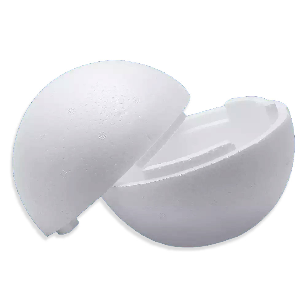 Foto 2 de Bolas de isopor 20cm pacote 03 unidades styroform