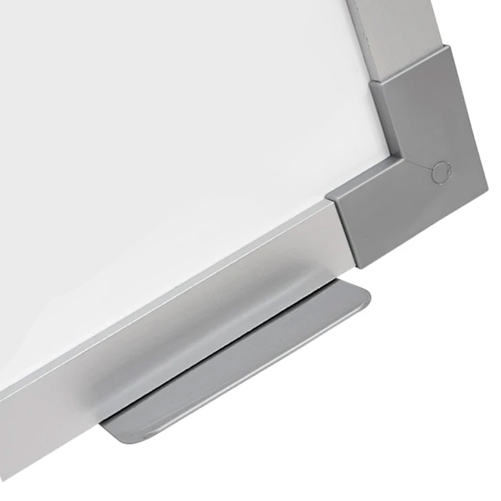 Foto 3 de Quadro branco magnético alumínio soft prime 100x70cm stalo