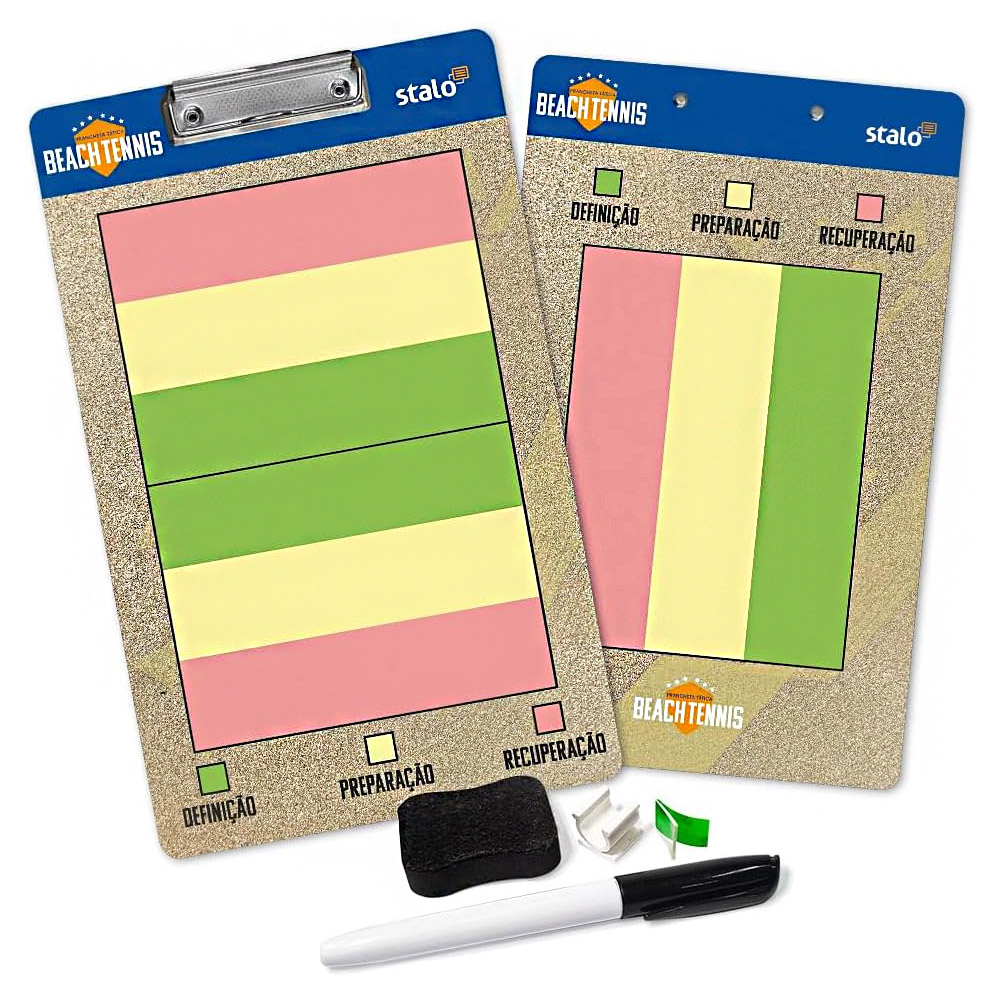 Foto 3 de Prancheta tatica beach tennis 37,5x23cm stalo