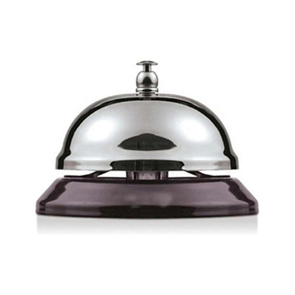 Foto 2 de Sineta campainha de mesa  aço inox office lyke