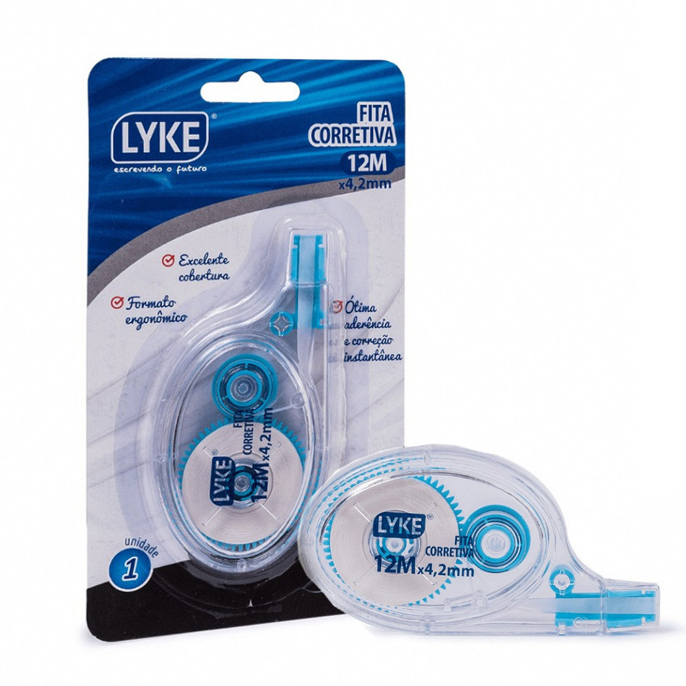 Foto 3 de Fita corretiva office 4,2mm x12m lyke