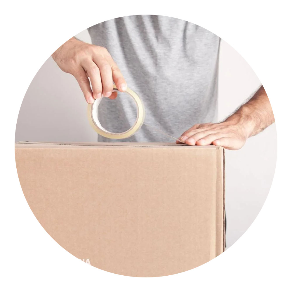 Foto 3 de Fita crepe 24x40 pct com 6 rolos