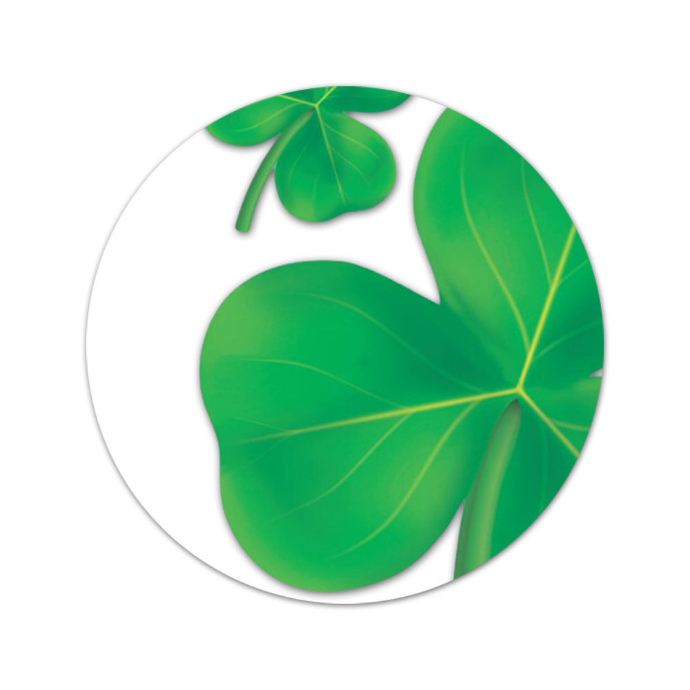 Foto 2 de Decoração kit trevo c/ 4 unidades saint patrick verde