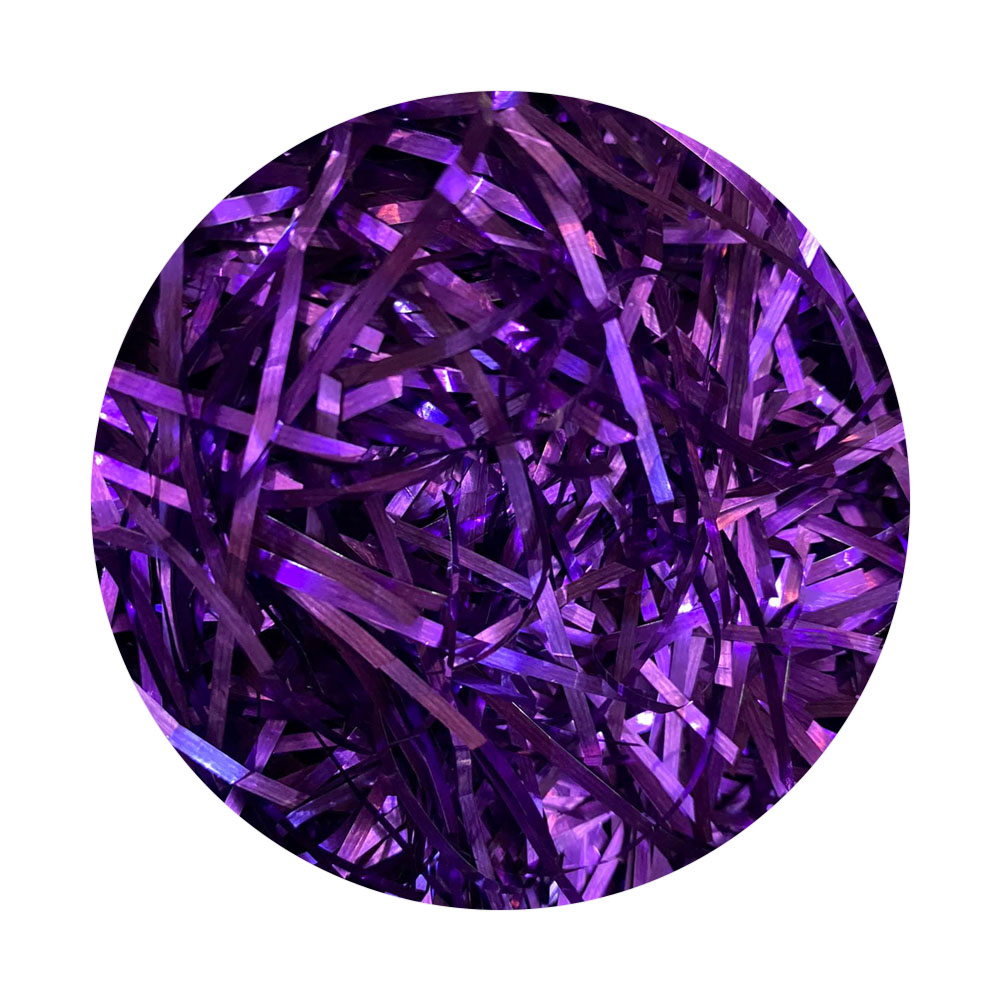 Foto 2 de Pacote de papel picado metalizado 20gr roxo festa