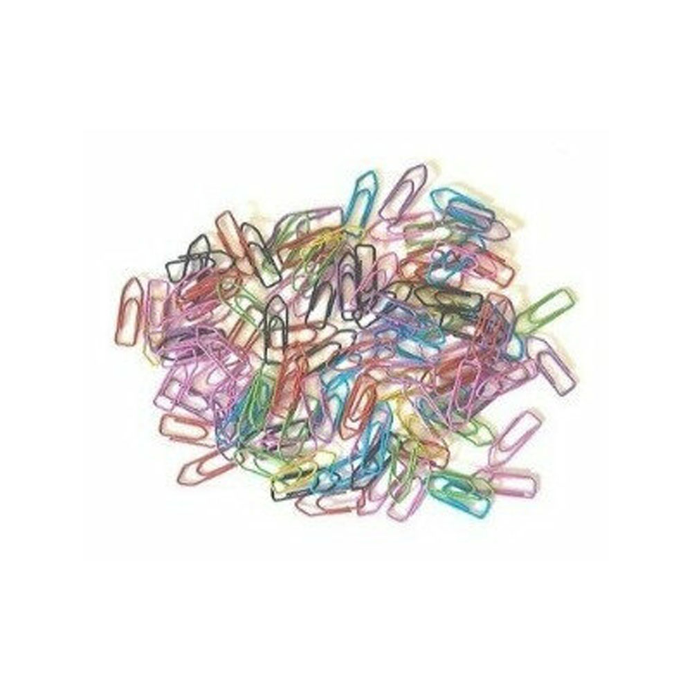 Foto 3 de Clips 5 colorido pote com 200 unidades brw