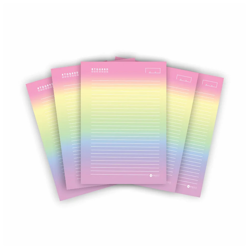 Foto 2 de Refil caderno reposicionável colegial 40fls gradient merci