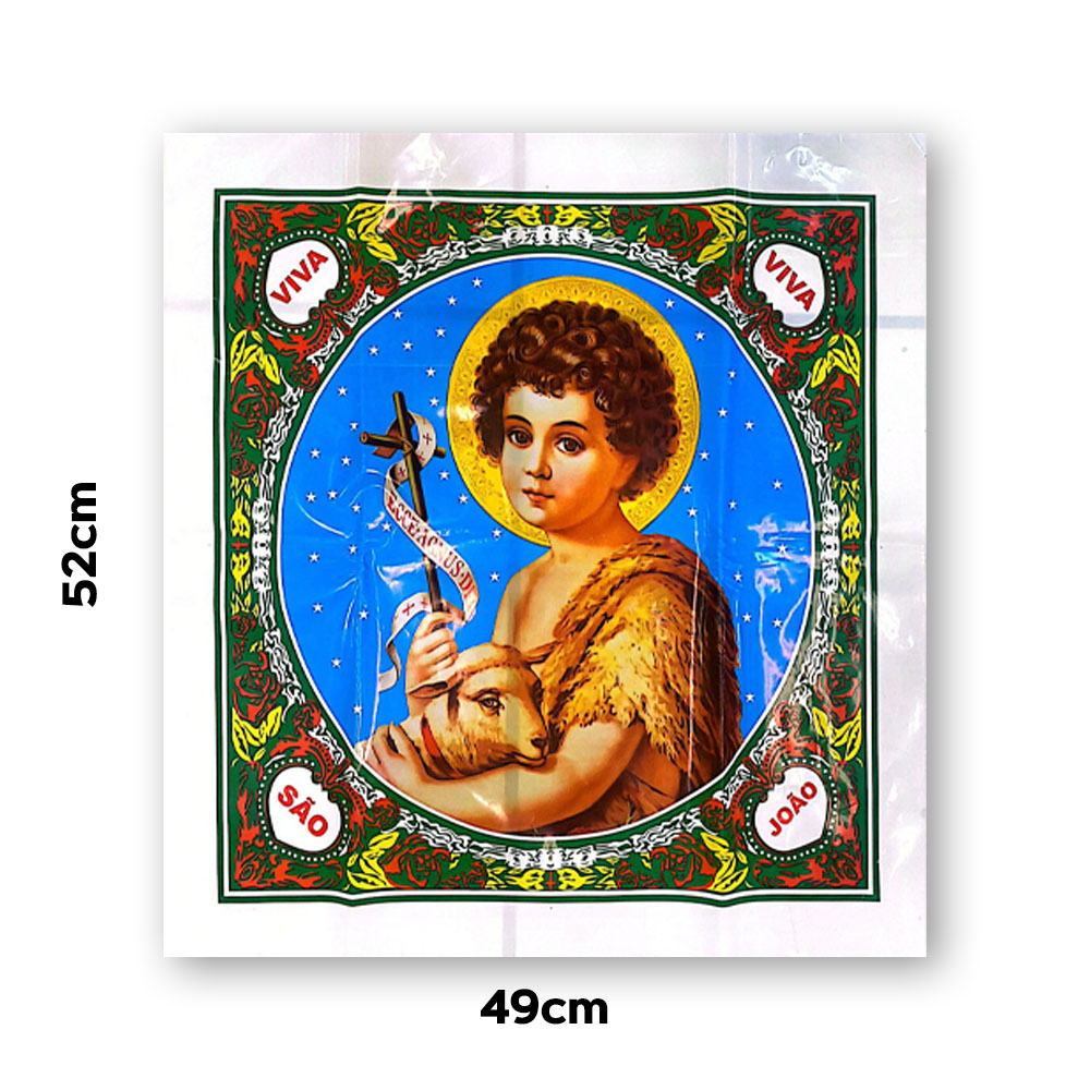 Foto 3 de Bandeiras juninas santos 52x49cm 6und pedro antônio joão