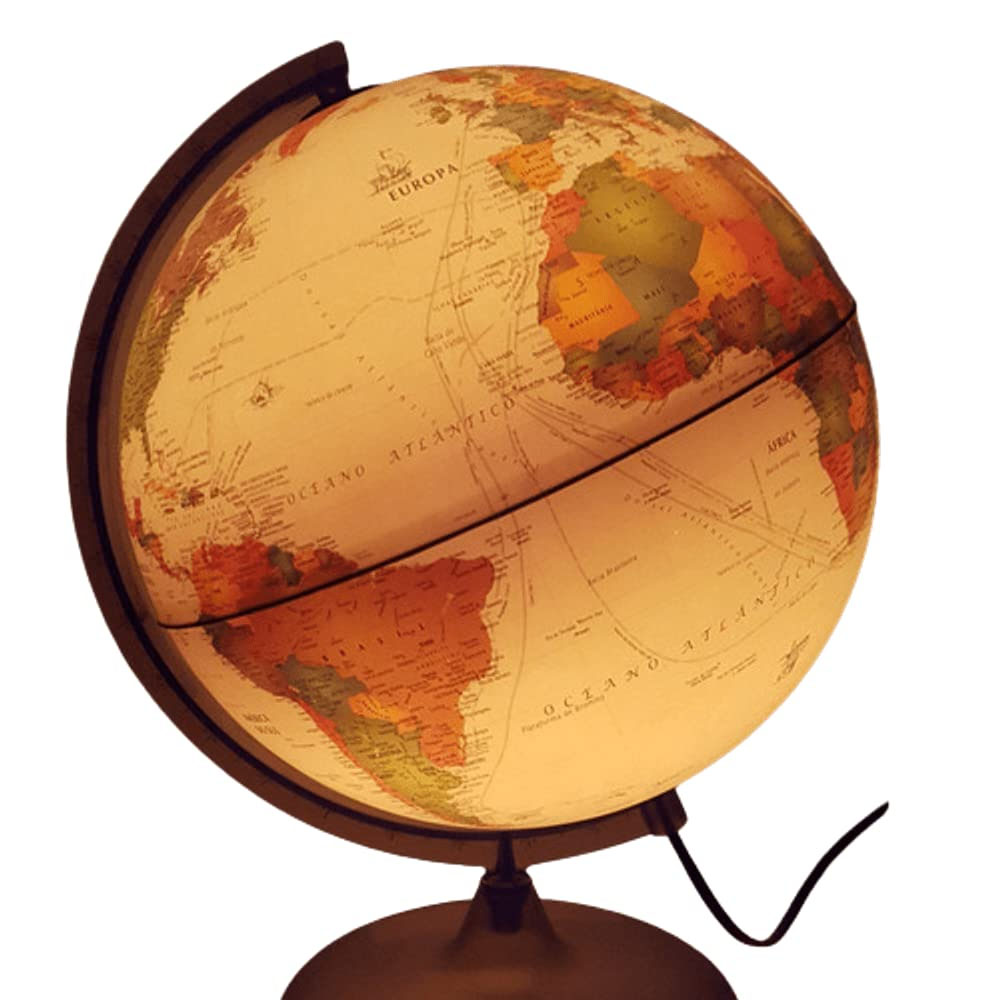 Foto 2 de Globo terrestre geográfico luminoso led mapa colombo 30cm