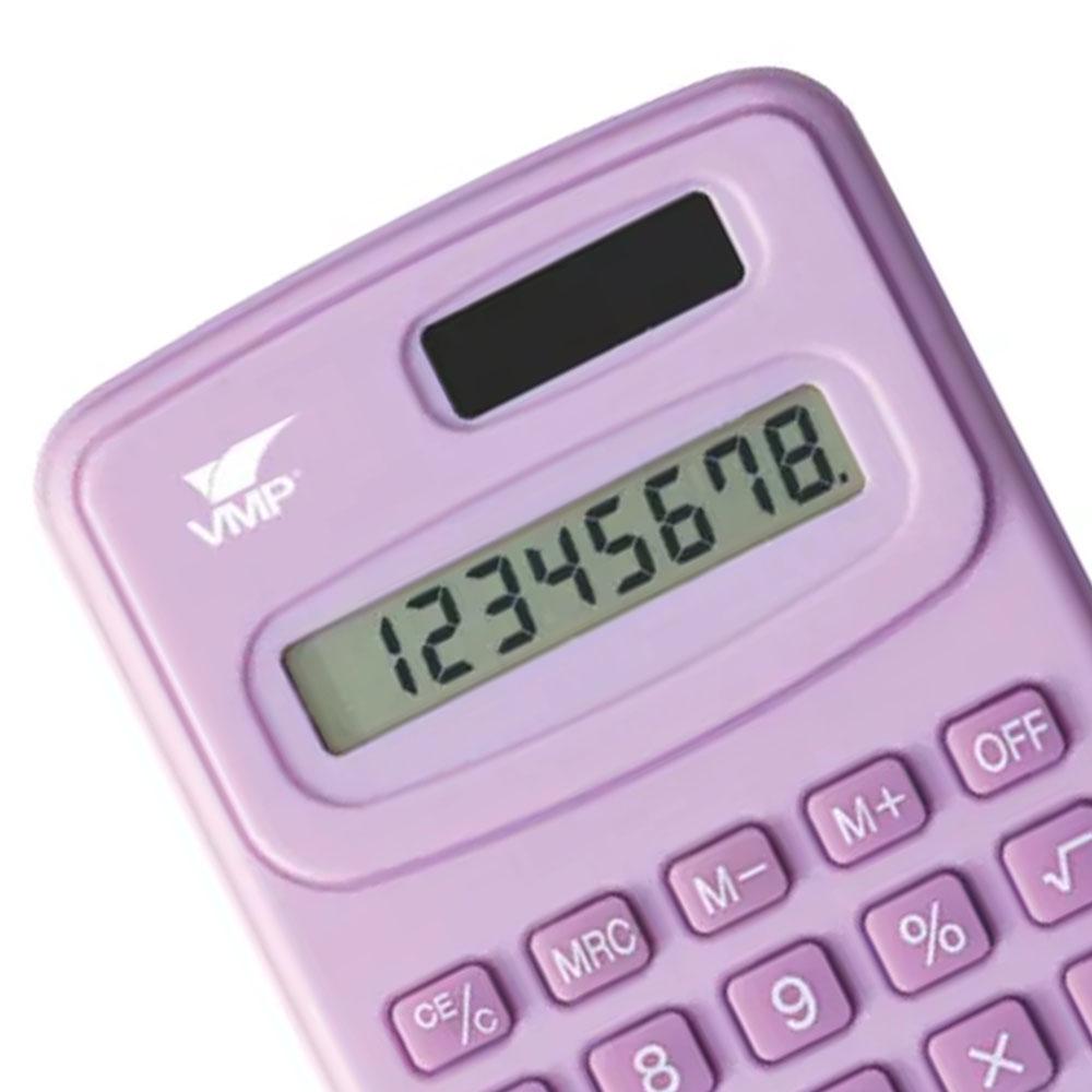 Foto 3 de Calculadora mini 8 dígitos vx88 candy colors rosa vmp