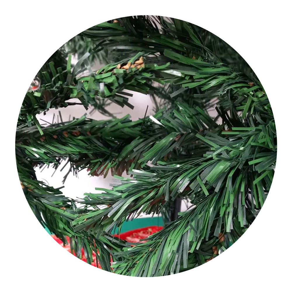 Foto 3 de Árvore de natal decorativa montana verde 150cm luxo multiart