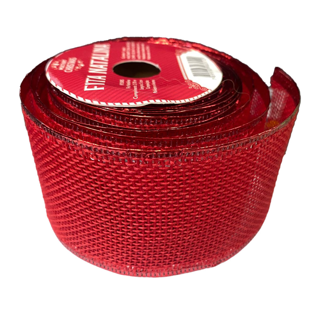 Foto 2 de Fita aramada 5x270cm rústica cor sortida 1 unidade multiart