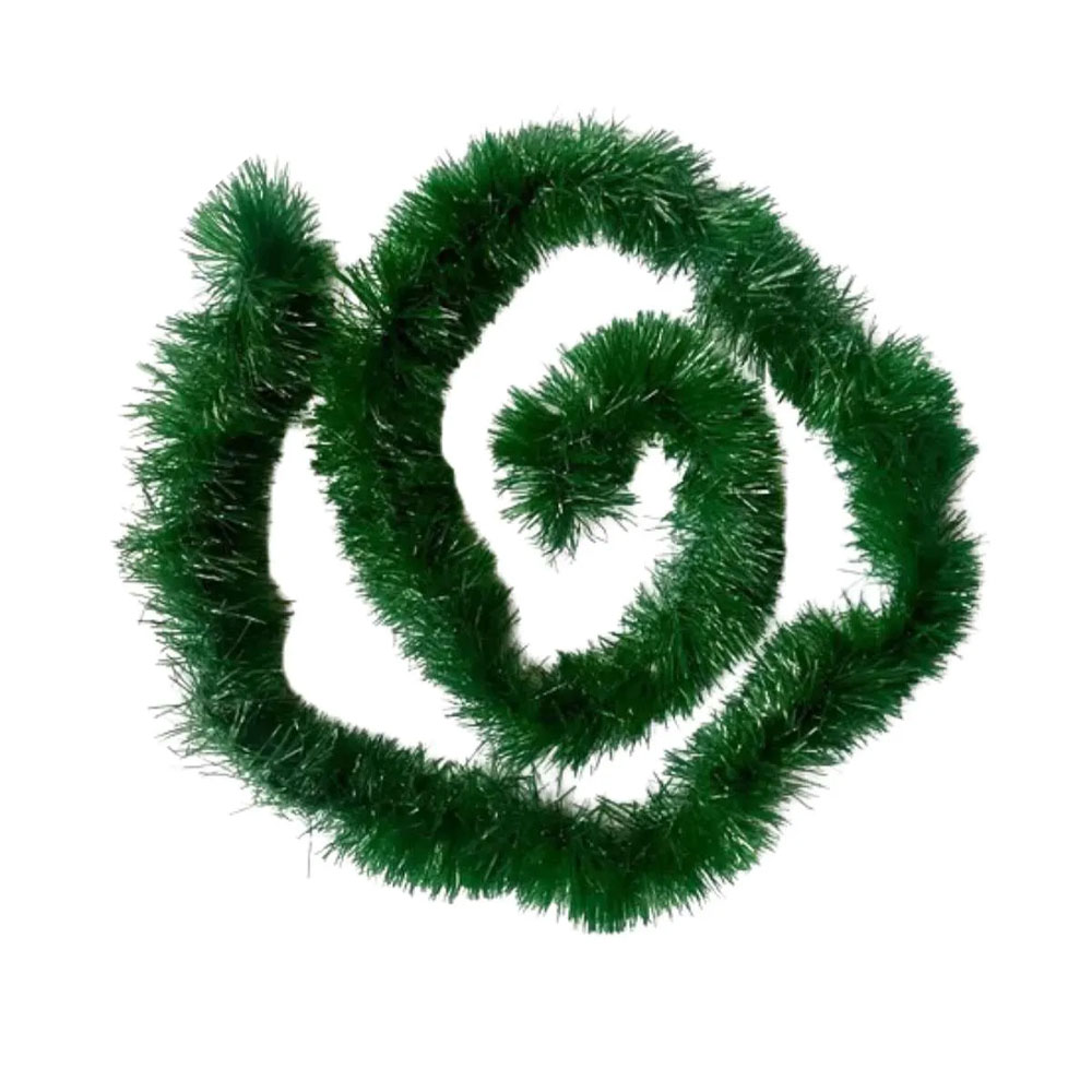 Foto 2 de Festão verde natalino 7cm x 2 metros fino multiart