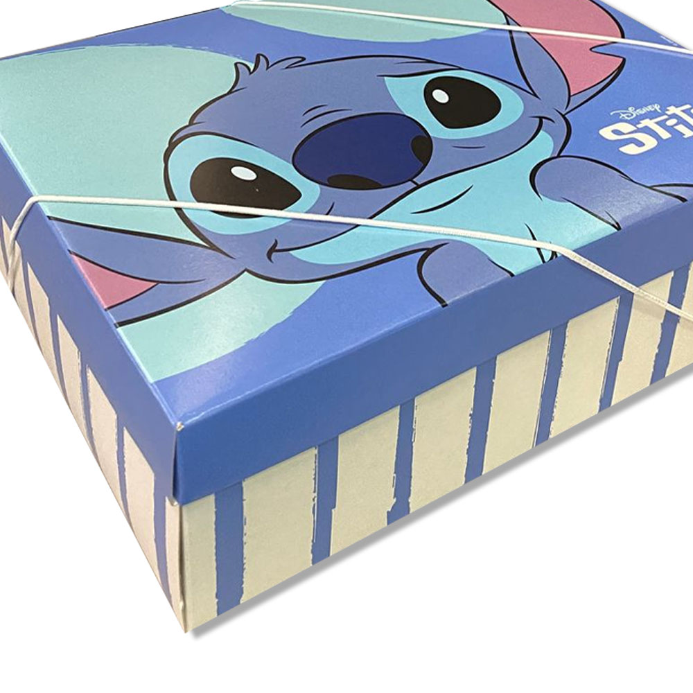 Foto 2 de Caixa retangular p 24x18x8cm stitch cromus