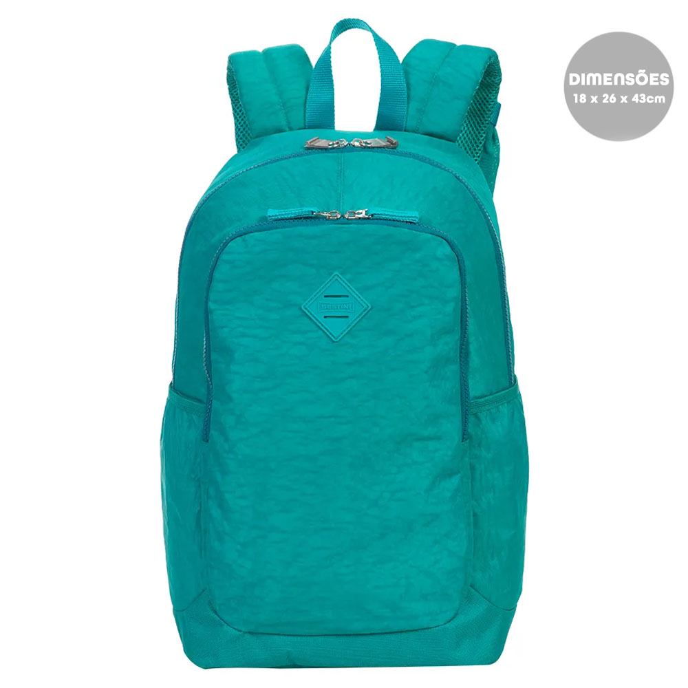 Foto 2 de Mochila costas magic crinkle antifurto verde jade sestini