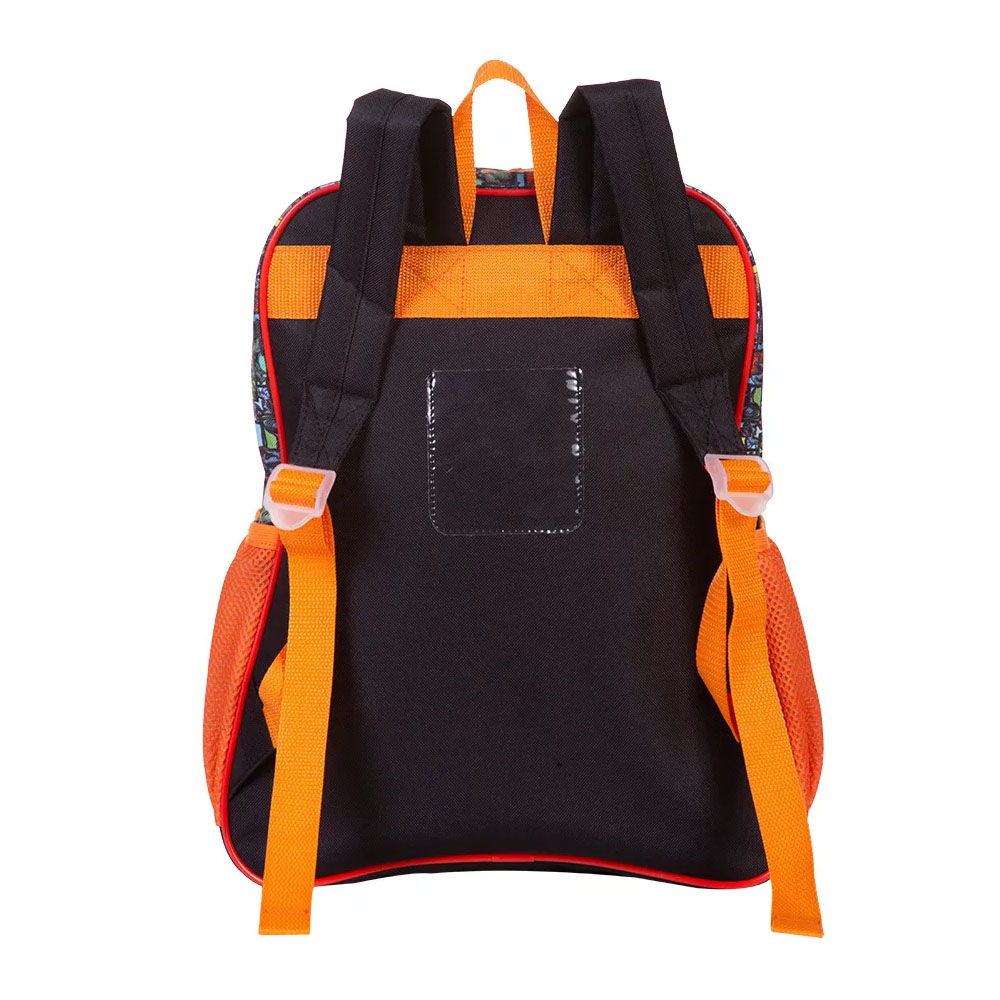 Foto 3 de Mochila costas escolar  grande jurassic park laranja sestini