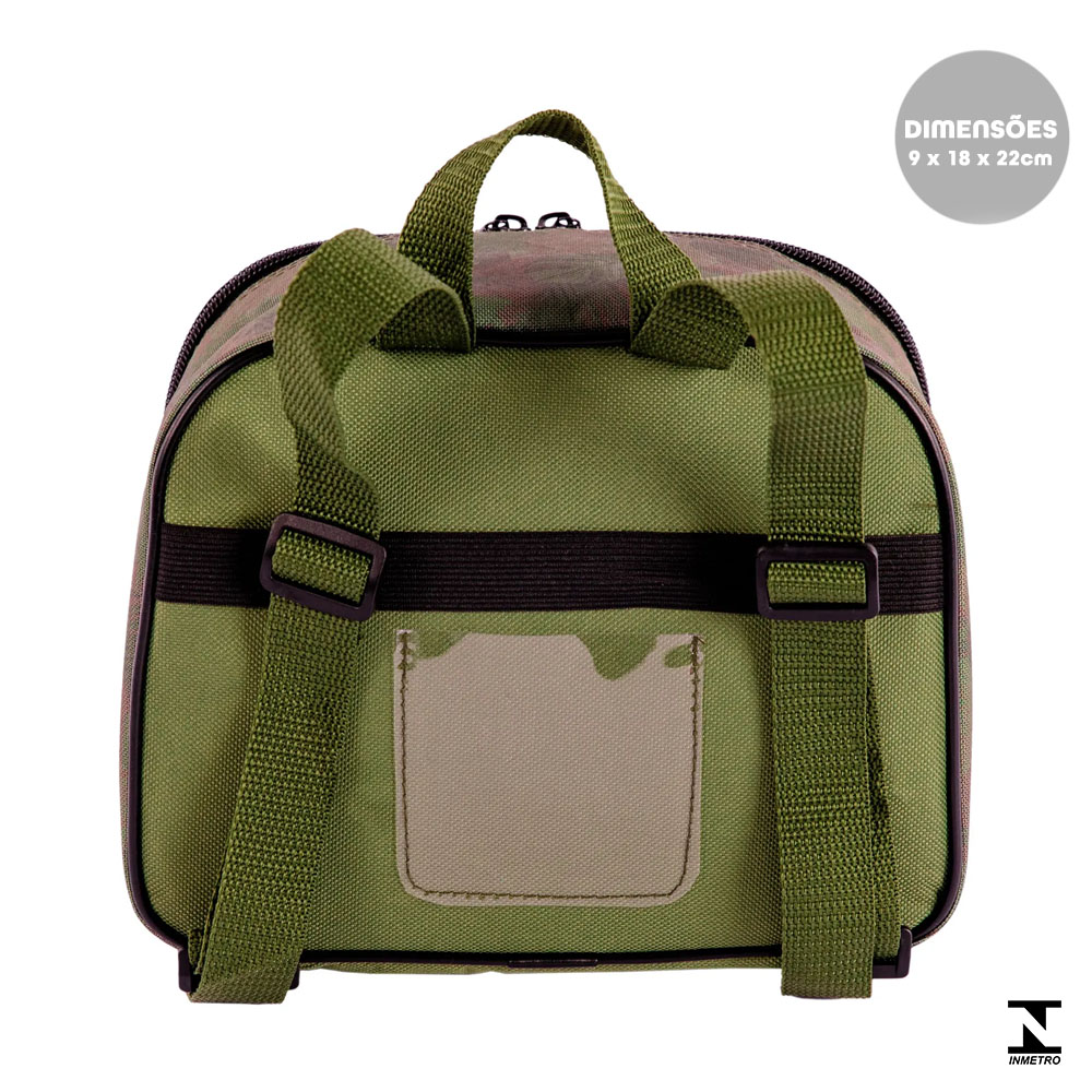 Foto 3 de Lancheira jurassic world plus rivals verde sestini