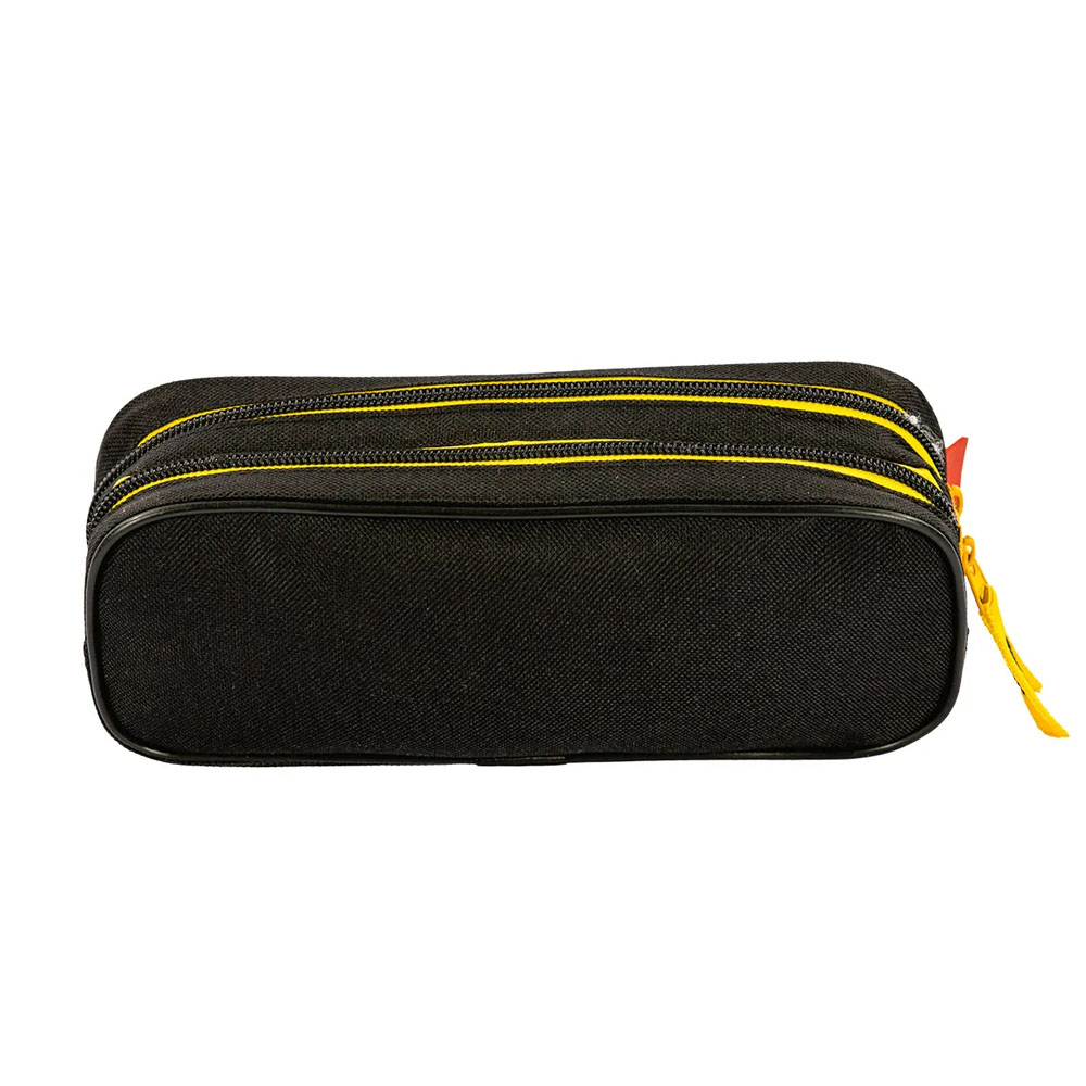 Foto 3 de Estojo 2 divisórias plus minions xadrez amarelo sestini