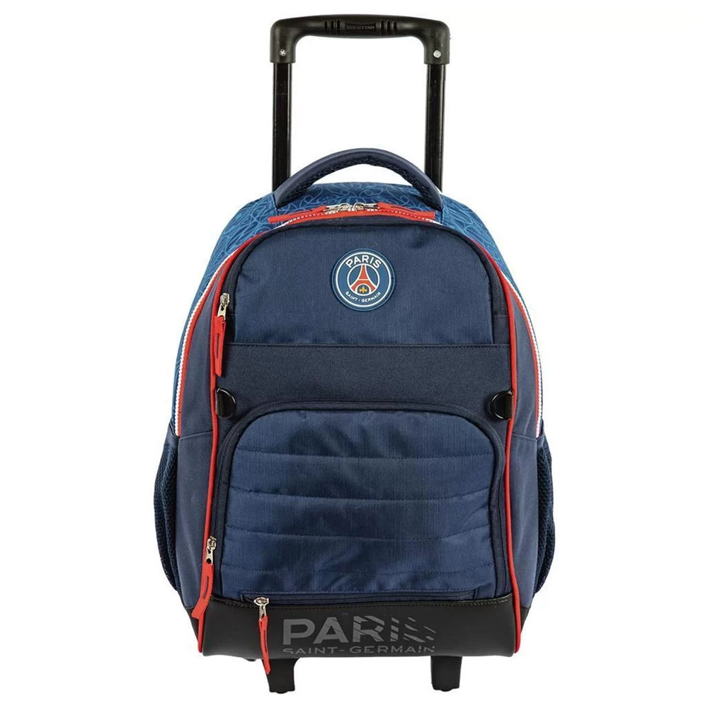 Foto 2 de Mochila carrinho psg y play porta bola externo azul sestini