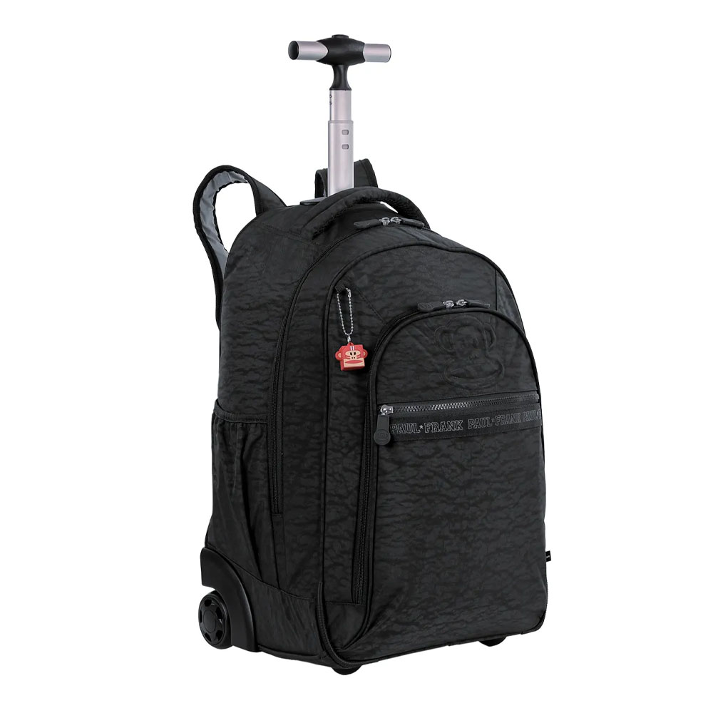 Foto 2 de Mochila rodinhas paul frank classics t03 preto sestini
