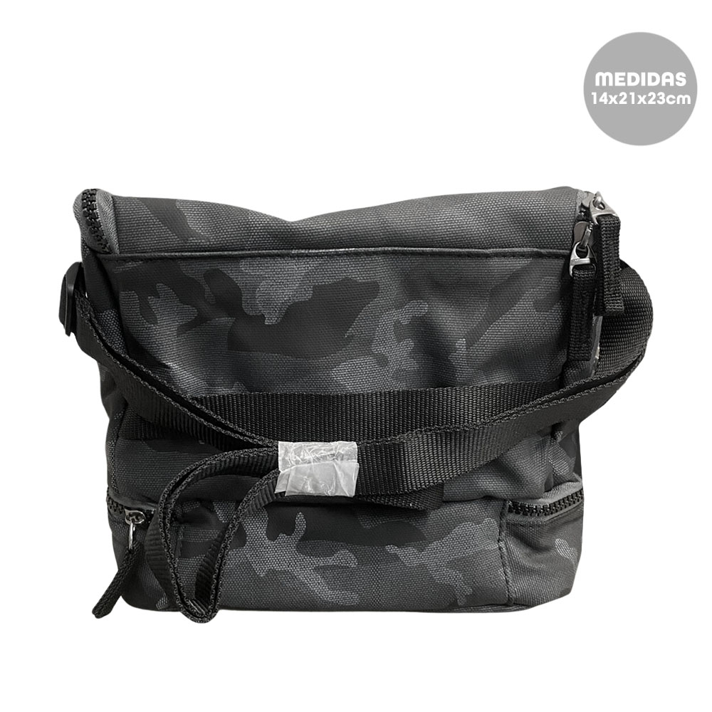 Foto 4 de Lancheira térmica 2 compartimentos camuflado cinza sestini