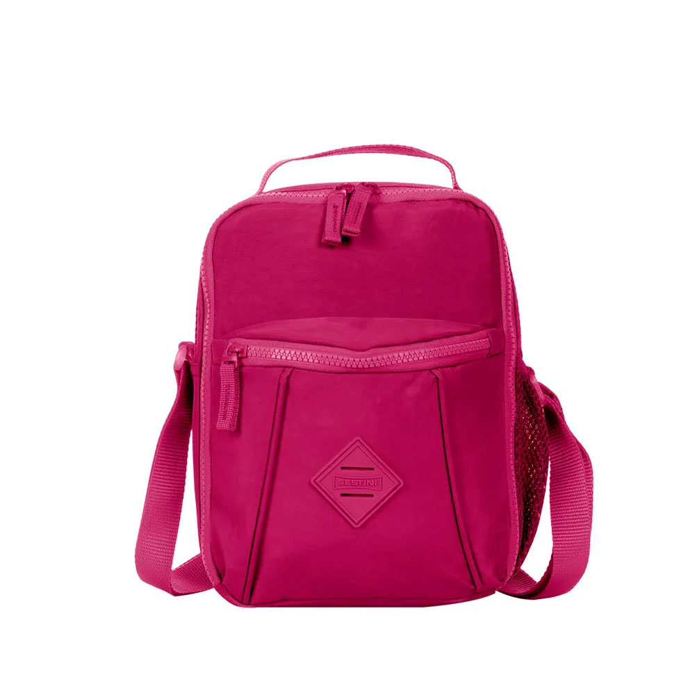 Foto 2 de Lancheira térmica pocket lunch crinkle rosa pink sestini