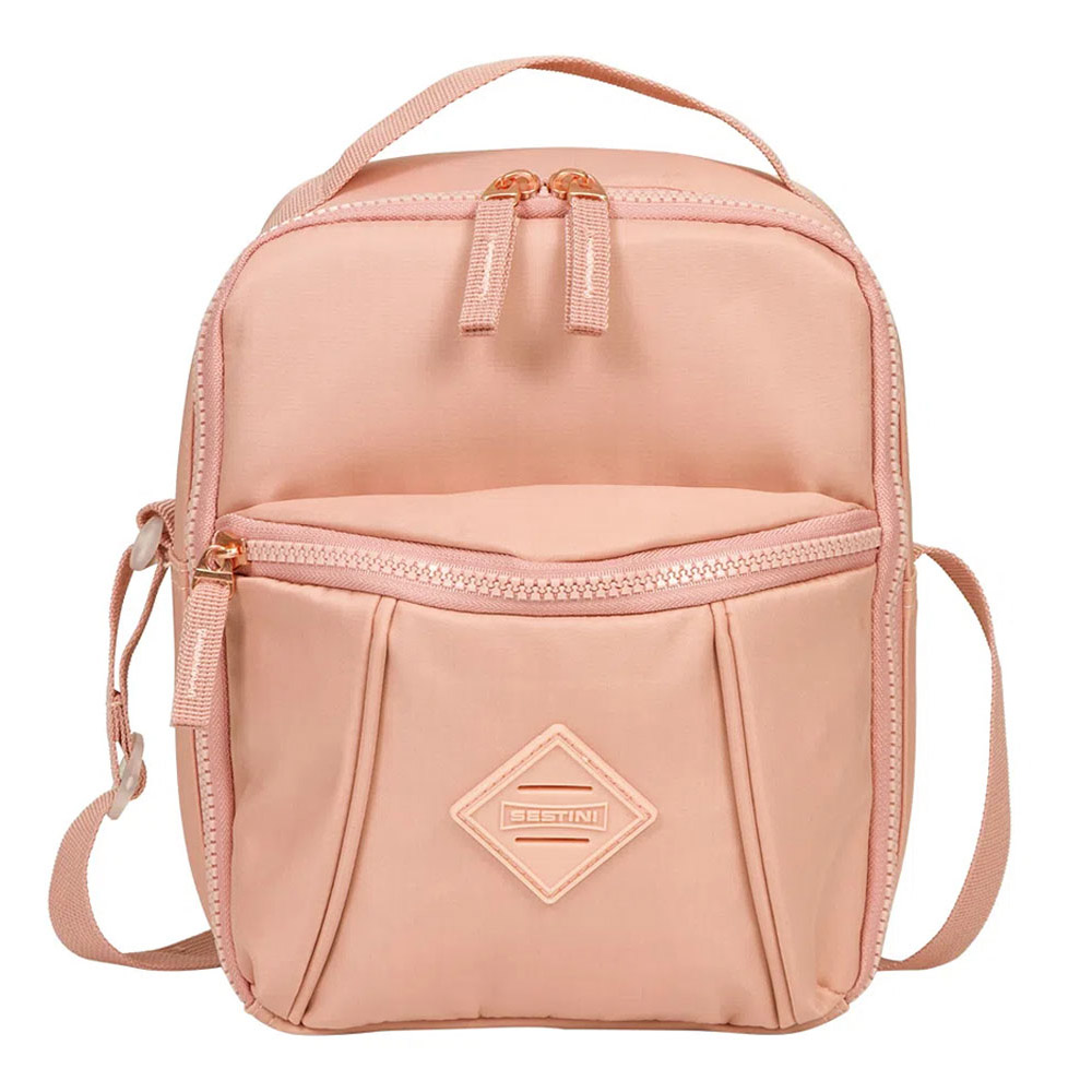 Foto 3 de Lancheira térmica pocket lunch crinkle nude sestini