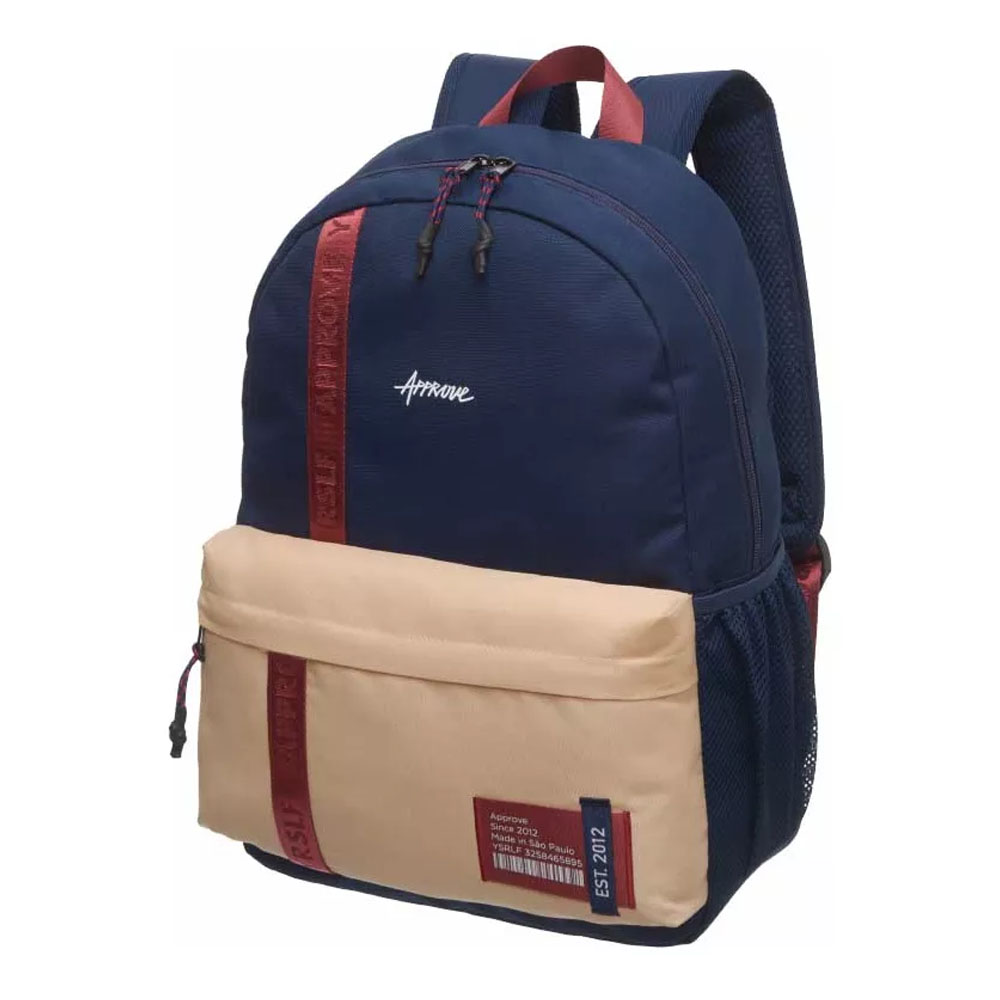 Mochila costas aprrove yrslf azul marinho pacific