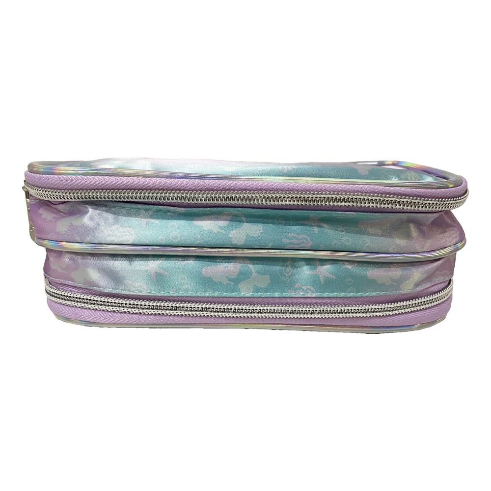 Foto 3 de Estojo 2 divisórias packme sereia vibes roxo glitter pacific