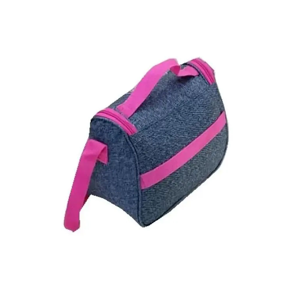 Foto 3 de Lancheira térmica jeans acredito em unicórnios rosa clio