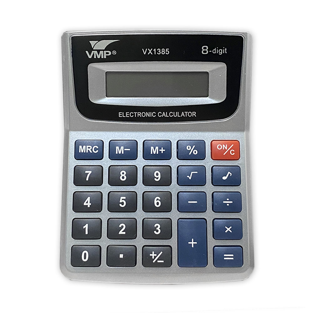Foto 2 de Calculadora de mesa 8 dígitos com bateria vx1385 vmp