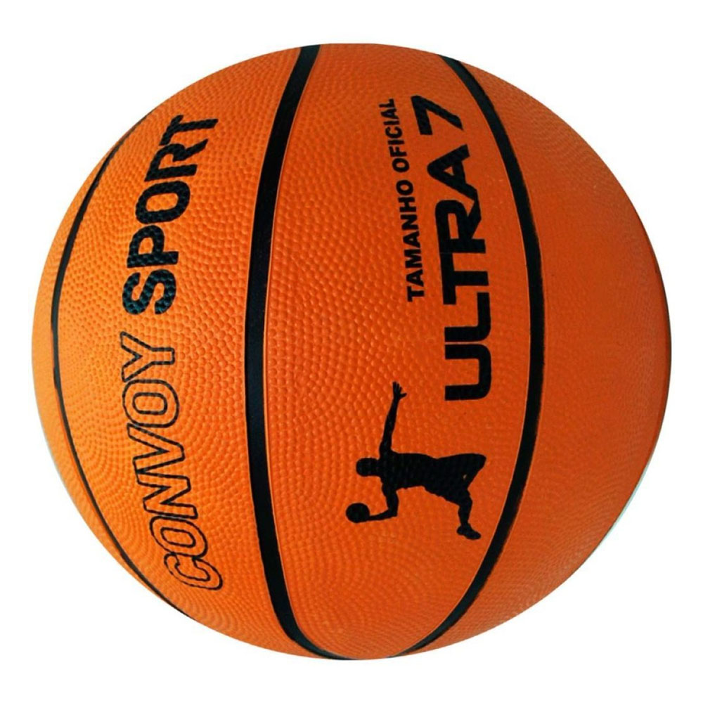 Foto 3 de Bola de basquete borracha ultra 7 convoy sport