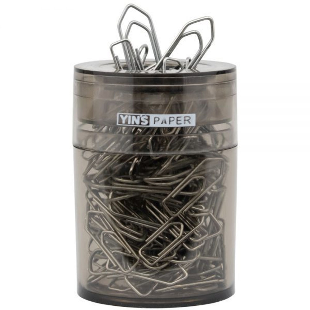 Foto 2 de Porta clips magnético imantado fumê redondo yins paper