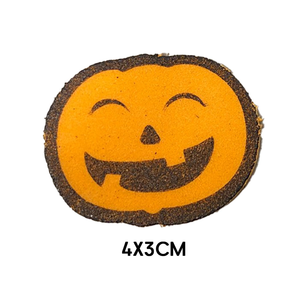 Foto 2 de Aplique e.v.a abóbora + morcego com 6 unidades halloween