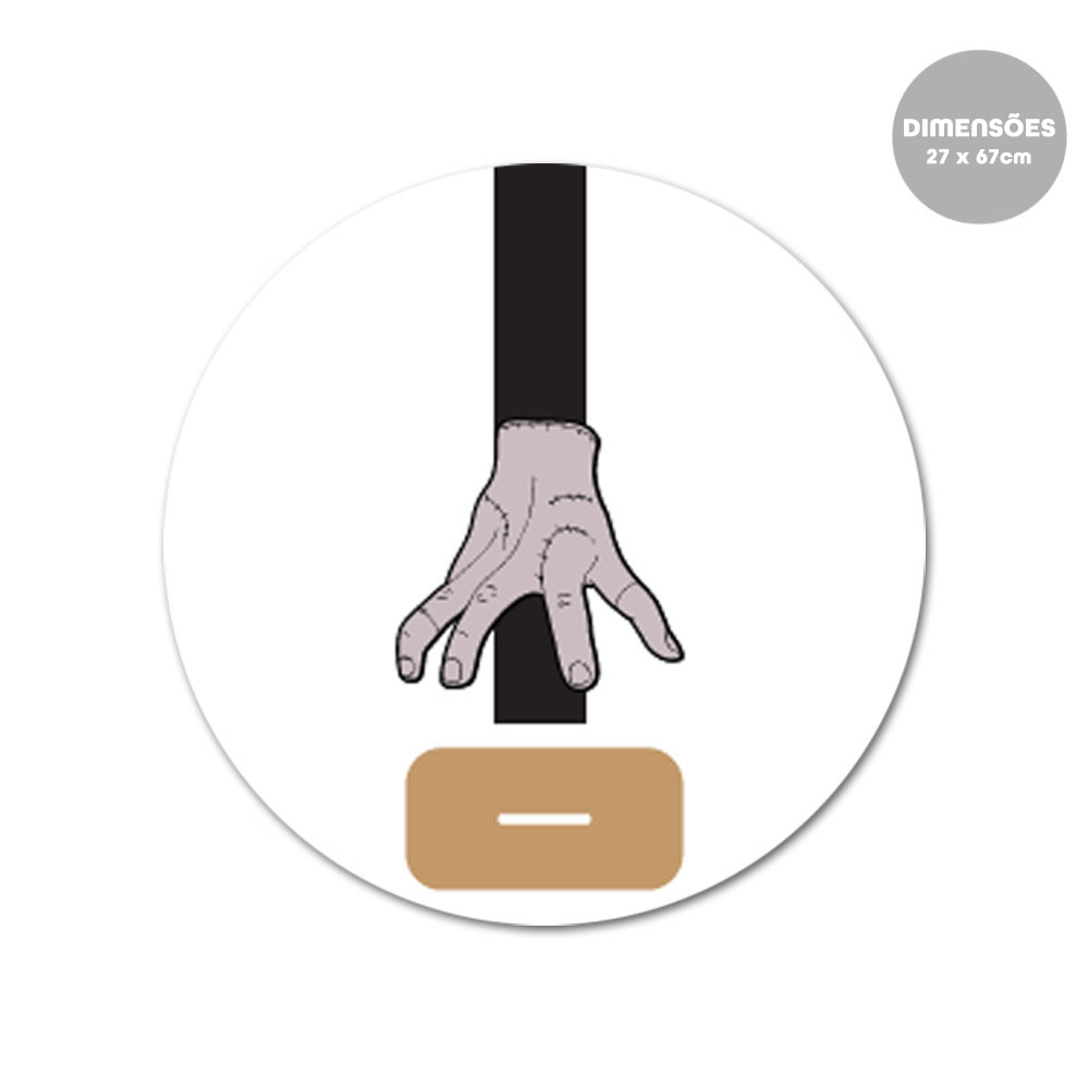 Foto 3 de Placa dark mdf halloween menina dk0003