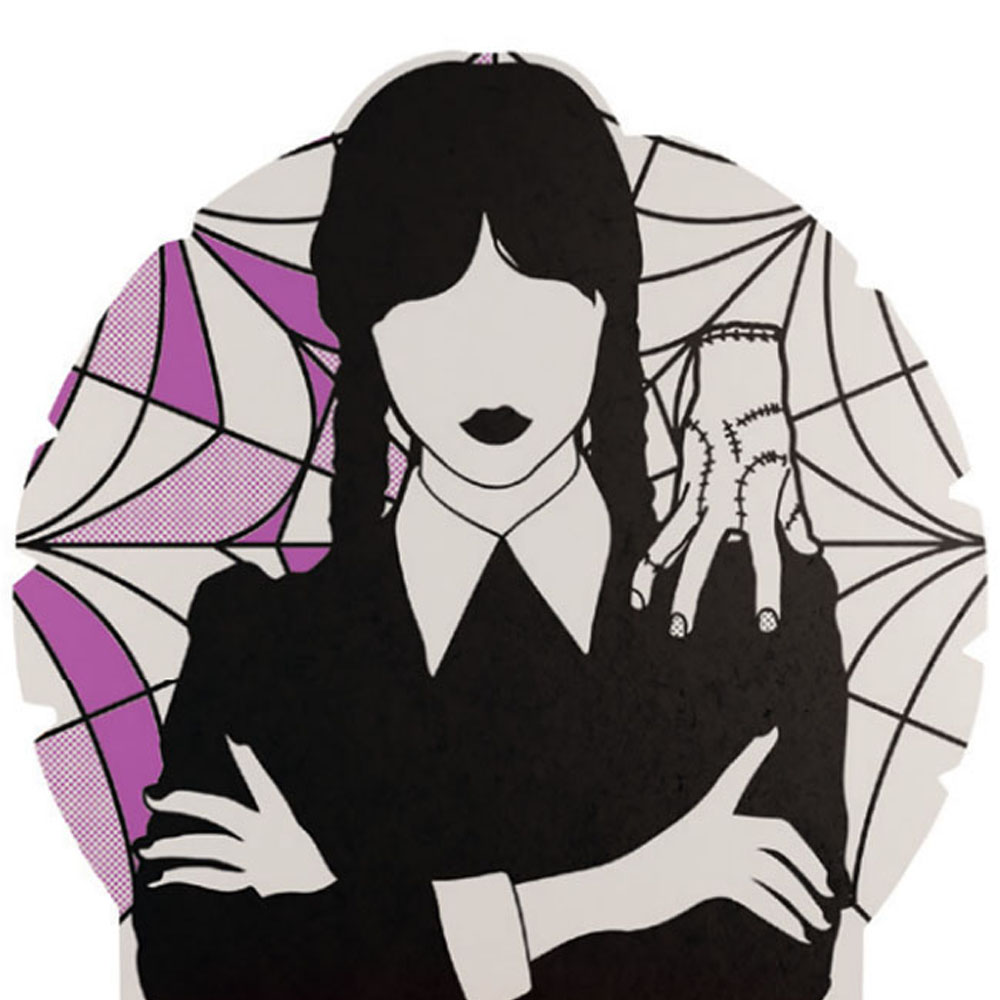 Foto 3 de Enfeite mesa wandinha addams wednesday mdf decoração