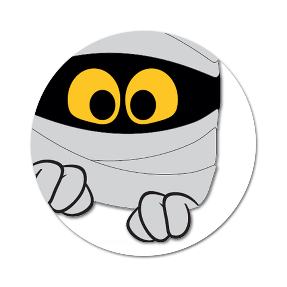 Foto 3 de Placa e.v.a p/ porta halloween múmia 72x59cm grintoy