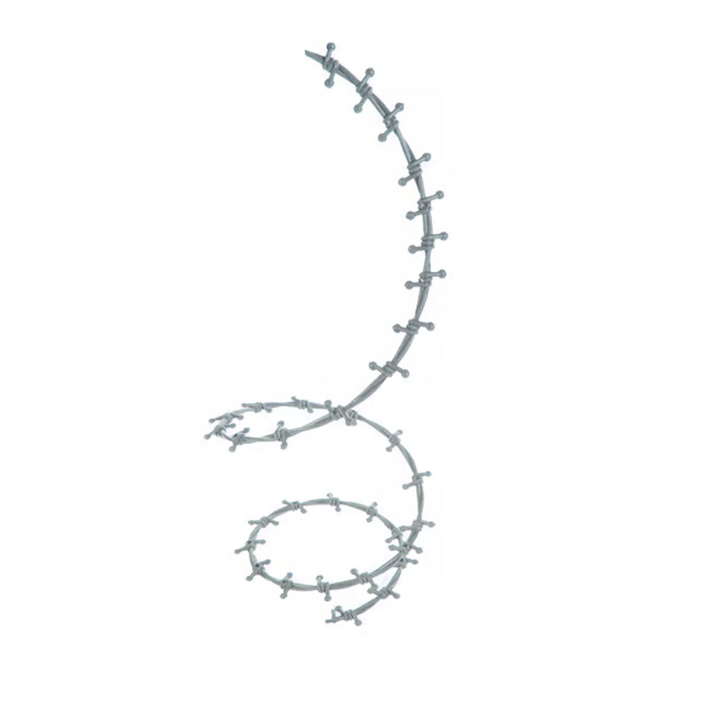 Foto 3 de Arame farpado de plástico decorativo 1.25m halloween kitok