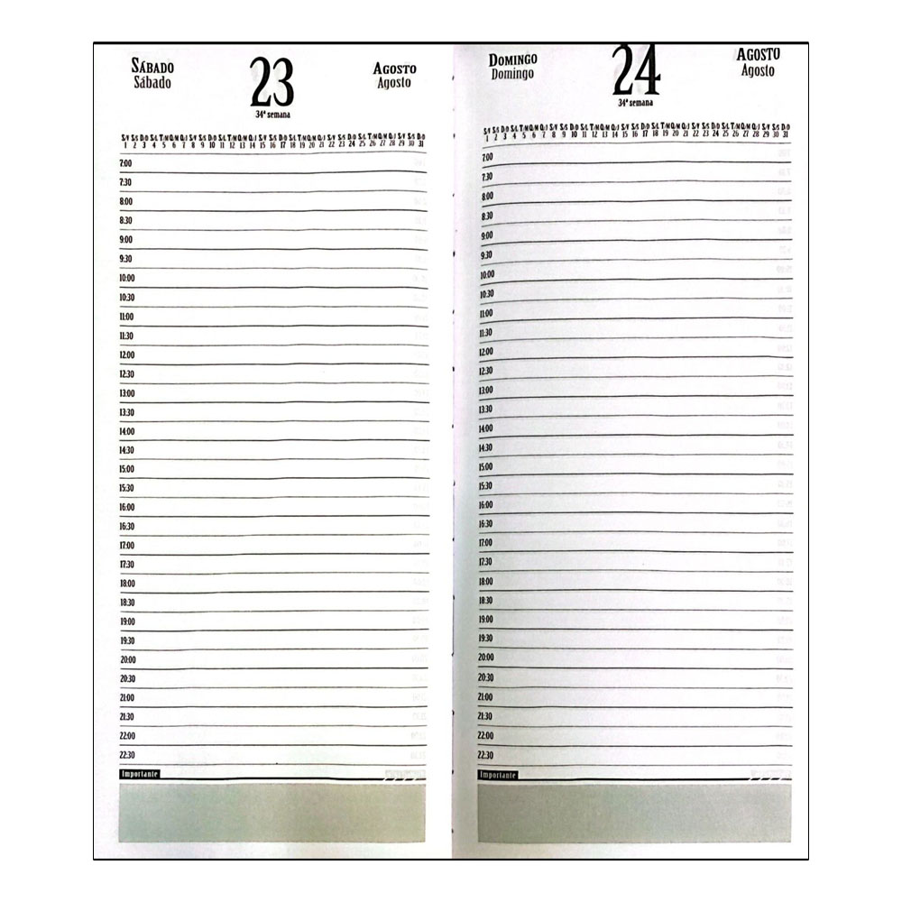 Foto 2 de Agenda 2025 diária cost comercial preto foroni