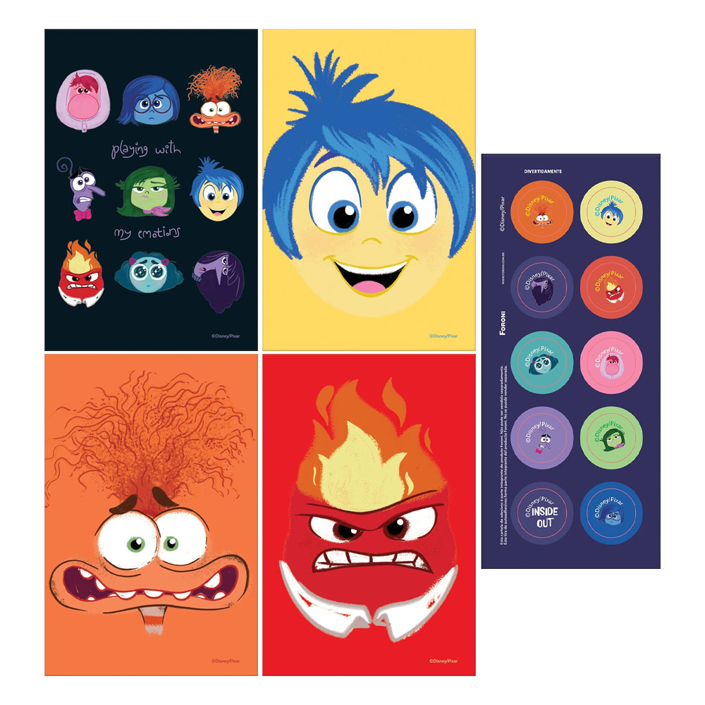 Foto 2 de Kit cards envelopes adesivos divertidamente 2 foroni