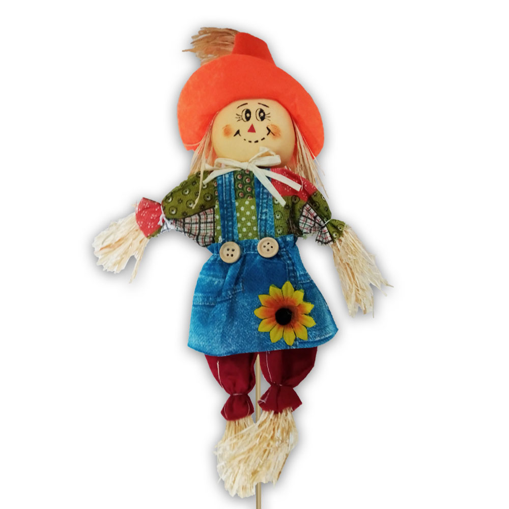 Foto 3 de Enfeite junino espantalho palito 55cm sortido festa junina