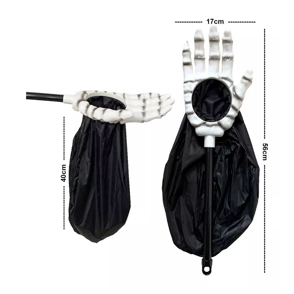 Foto 2 de Mão coletora de doces halloween 1und modelo sortido