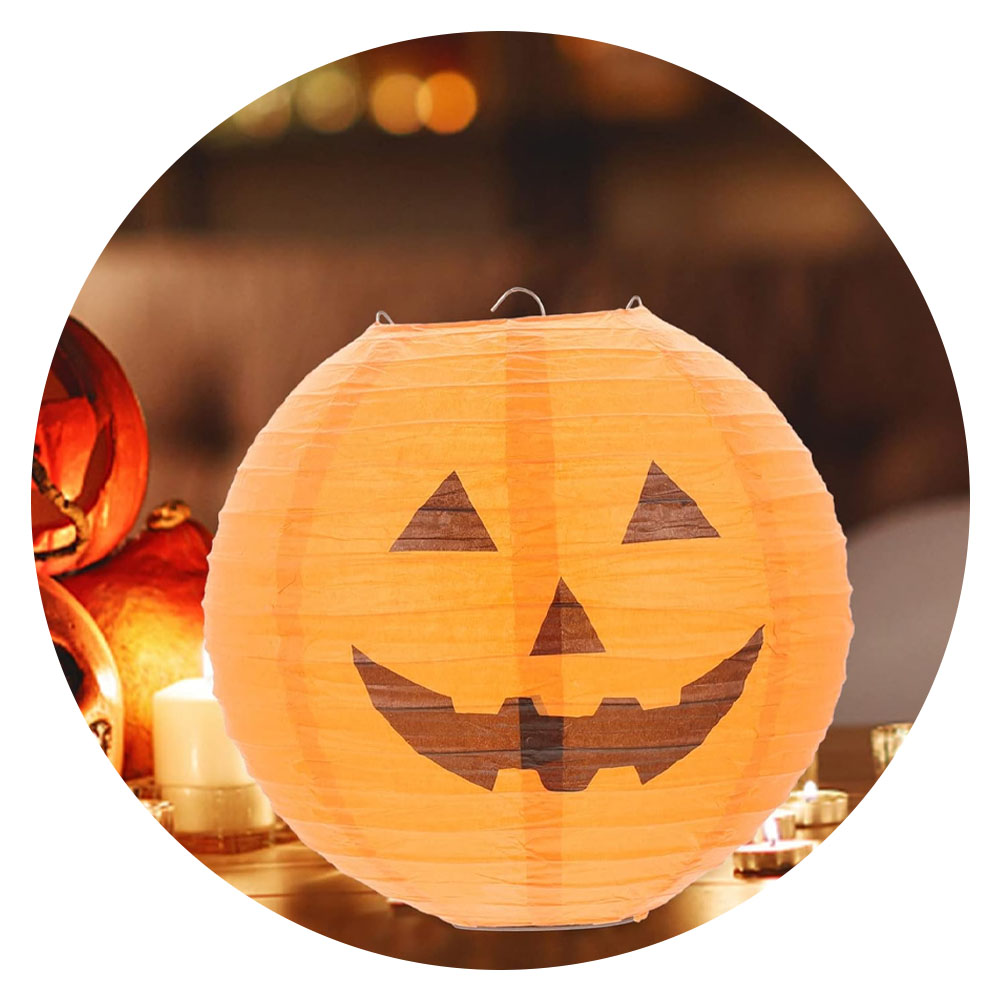 Foto 3 de Balão sanfonado abóbora halloween 30cm decorativo ydh