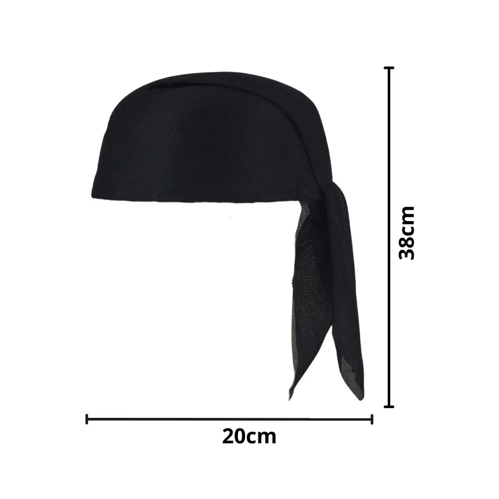 Foto 2 de Bandana pirata luxo 1 unidade modelo sortido fantasia